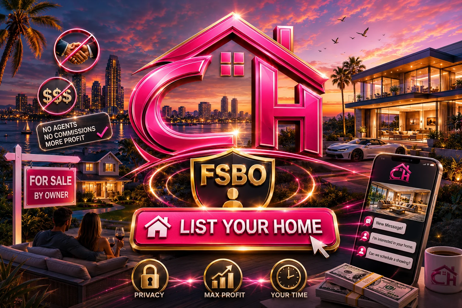 Homeowners and FSBO sellers list homes on Top Realtor Chula Vista